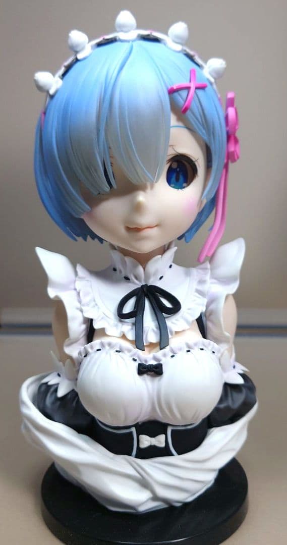 リゼロ アートスケール胸像フィギュア4体セット（ラム、レム、エミリア、エキドナ）