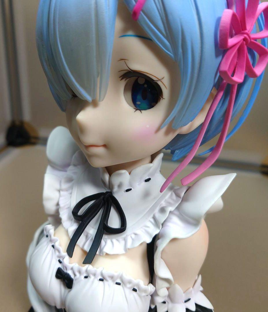 リゼロ アートスケール胸像フィギュア4体セット（ラム、レム、エミリア、エキドナ）