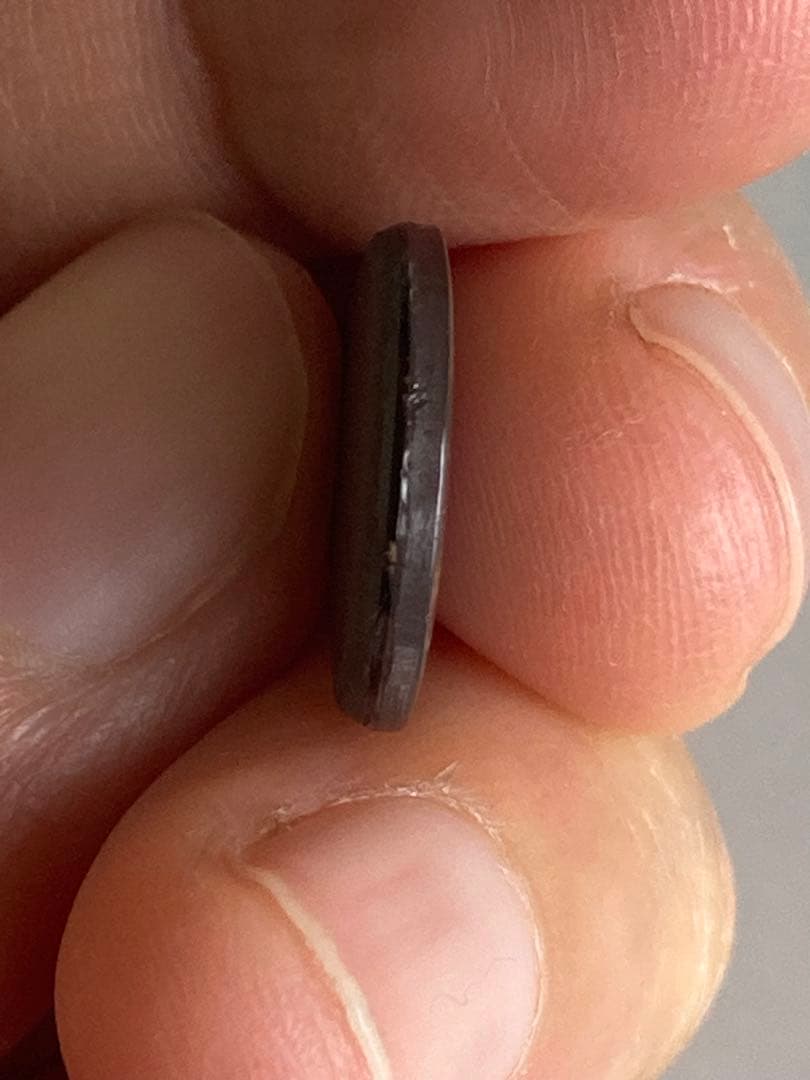 アンモライトルース　化石　原石　幅2.2cm 美品