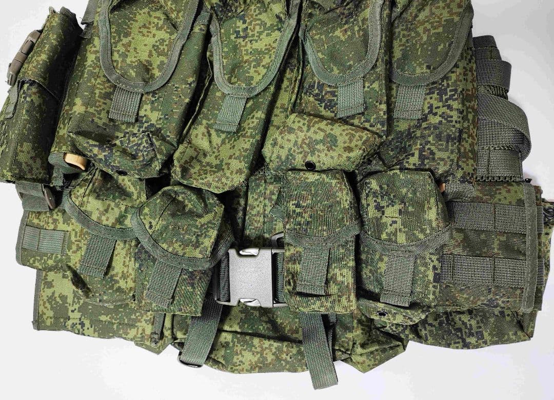 ロシア軍 6sh117 タクティカルベスト バックパック フルセット 新品未使用