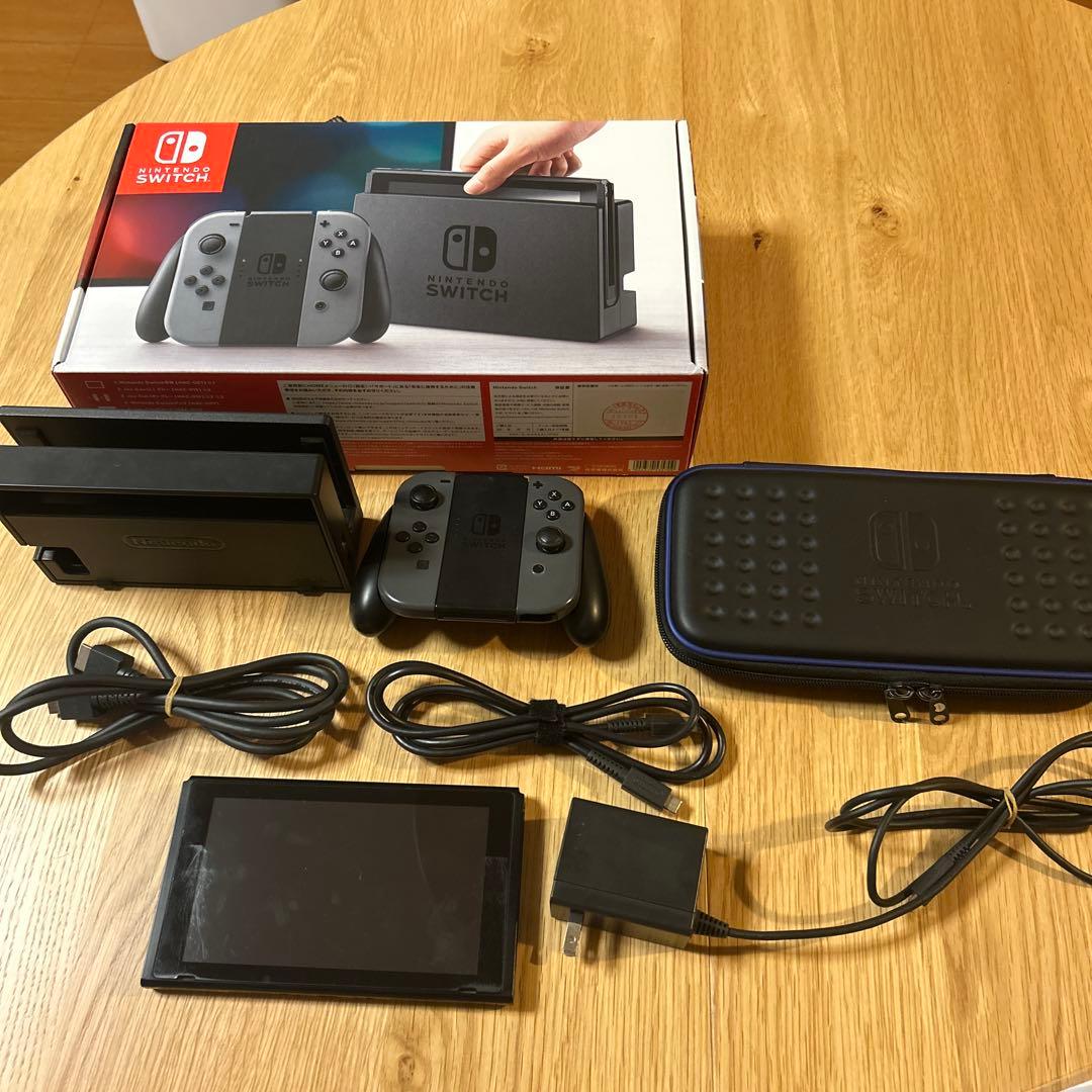 Nintendo Switch 本体 ブラック 付属品一式 ケース付き