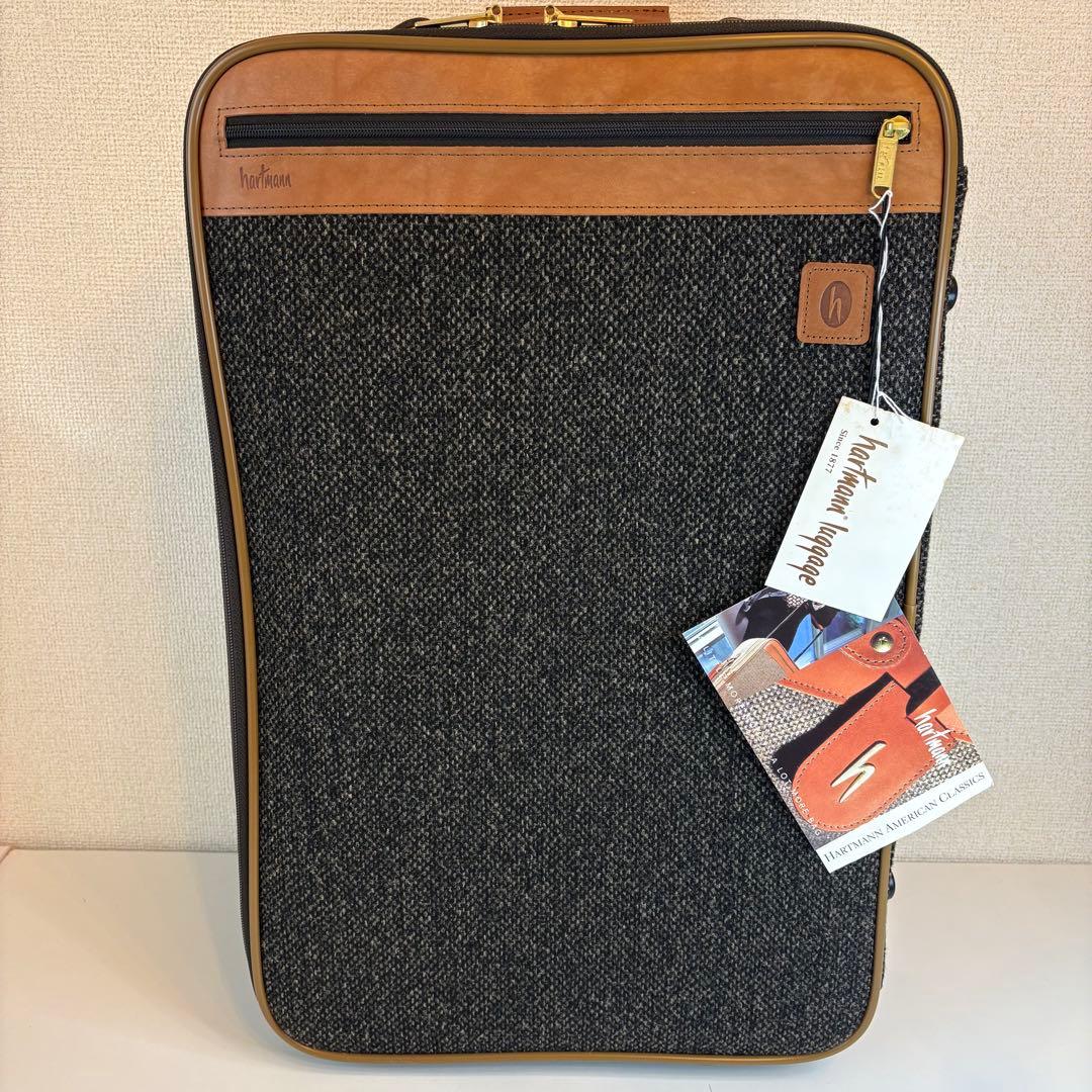 hartmann ハートマン　ツイード　キャリーバッグ　DMT スーツケース