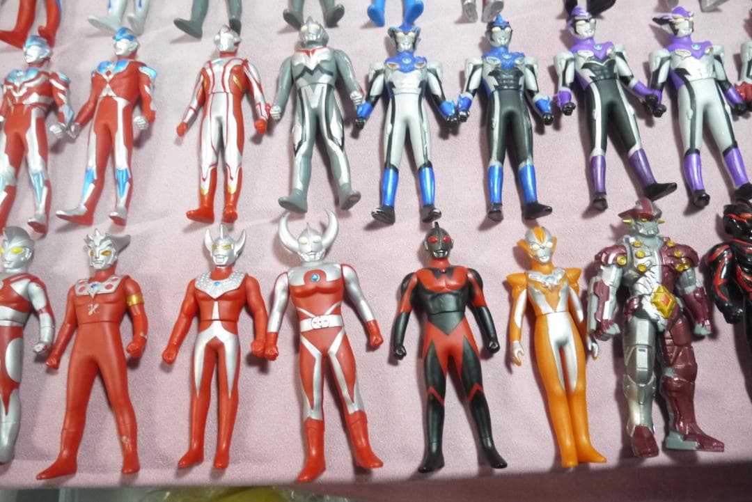 ウルトラヒーローシリーズ500　ウルトラマン　ソフビ　73体セット