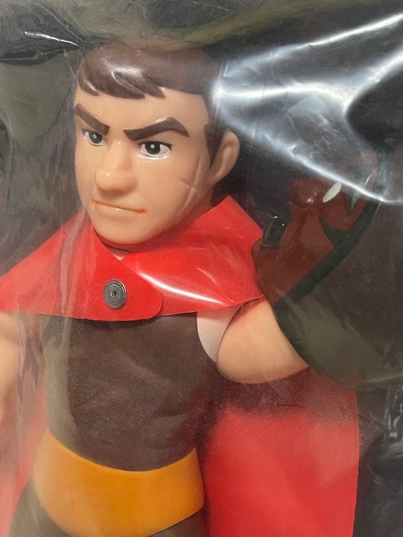 メディコムトイ　電人タイガーマスク　ミスター不動　アニメ版ソフビ　フィギュア