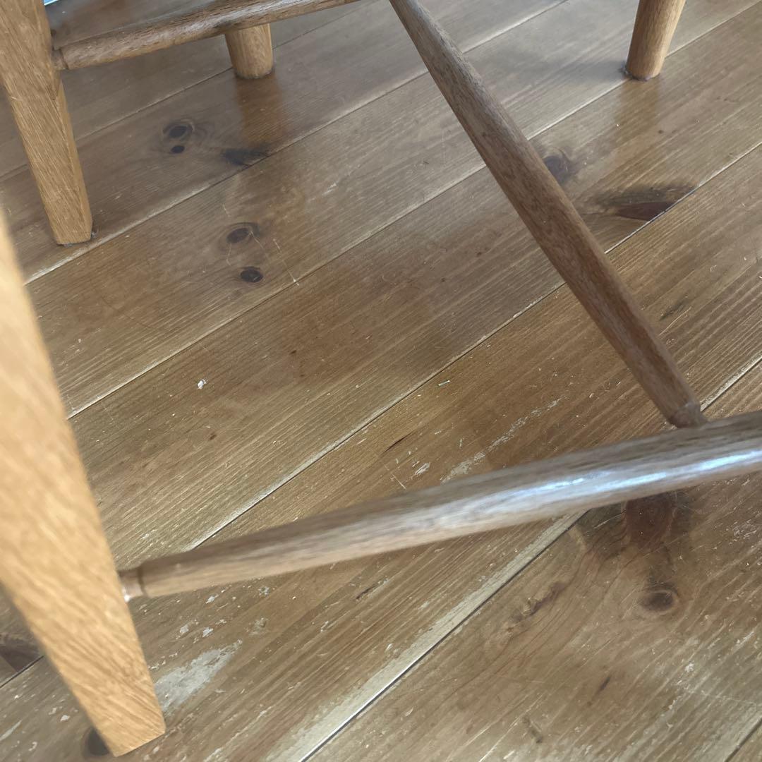 オーク材 ダイニングテーブルセット 4人掛け