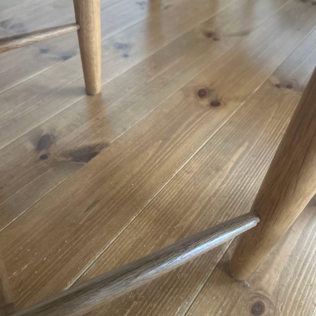 オーク材 ダイニングテーブルセット 4人掛け