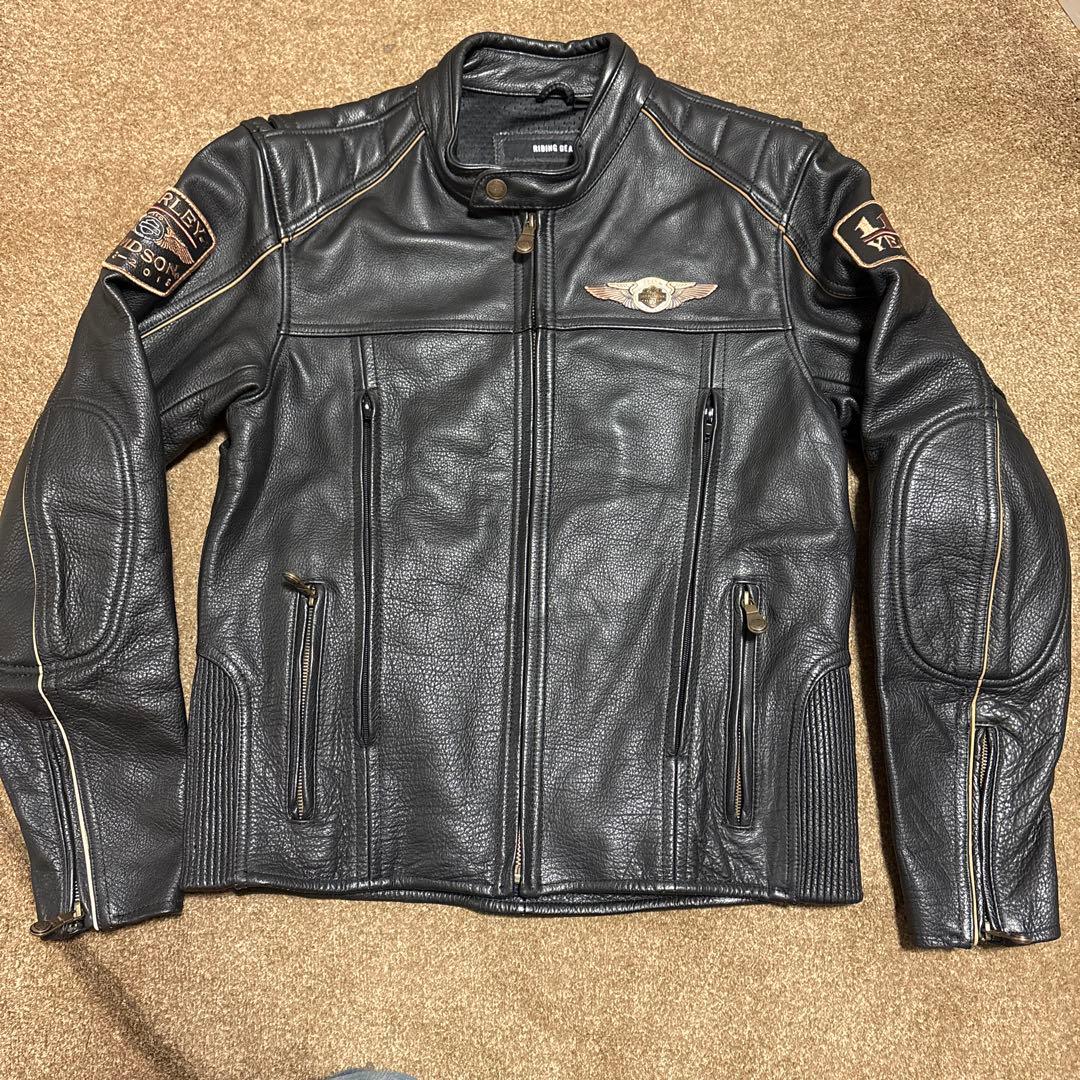 Sサイズ　110周年　レザー　シングルライダースジャケット
