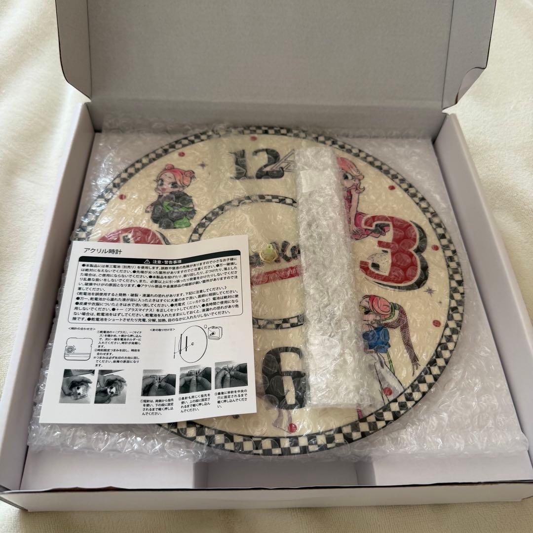 【新品】倖田來未　kkapp スクラッチ　アクリル時計