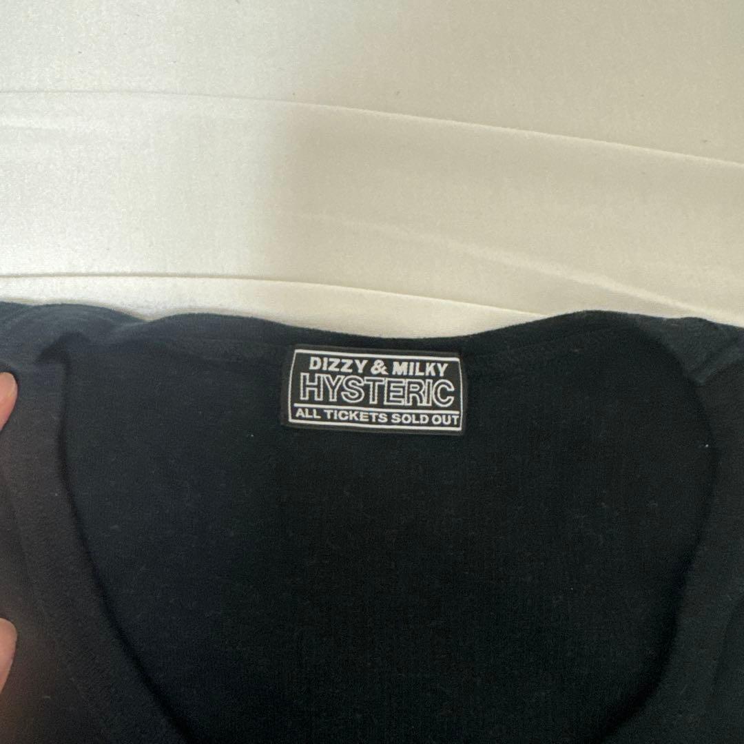 hystericglamour ブラック タンクトップ