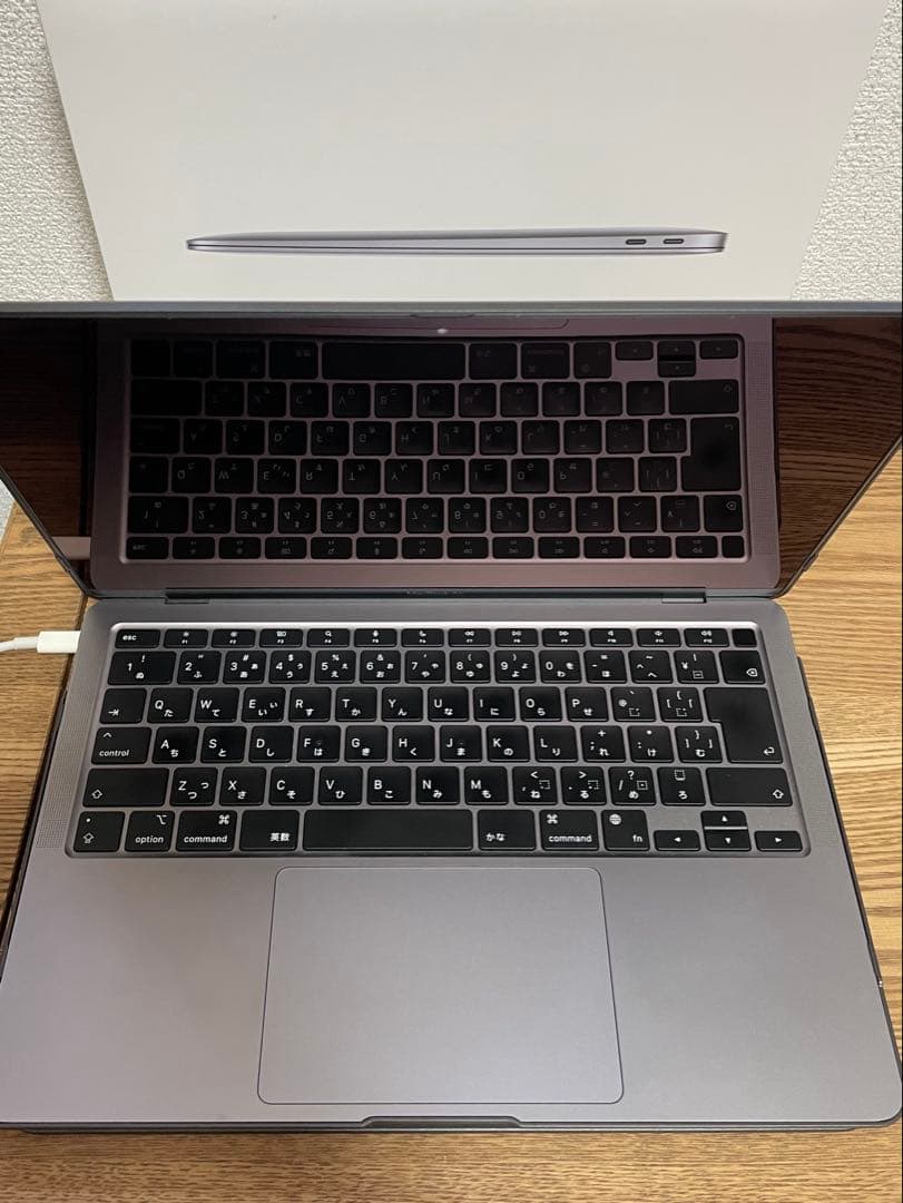 MacBook Air スペースグレー 本体 16GB/512GB箱、充電器付き