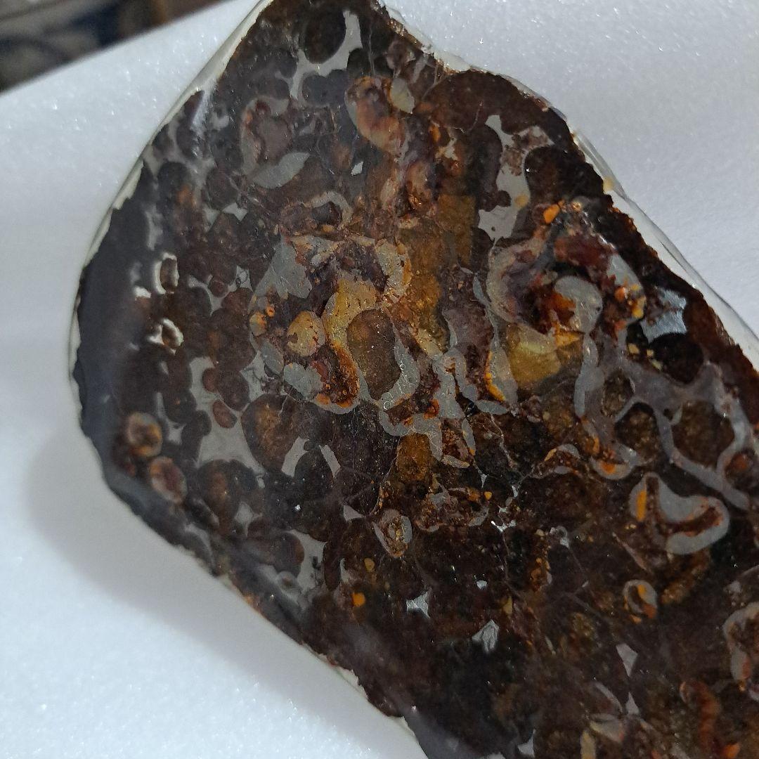 ケニア産　セリコで発見 パラサイト隕石　石鉄隕石