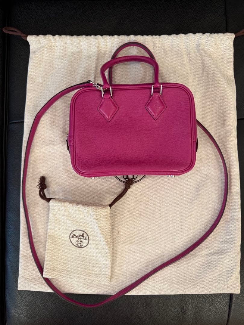 ぶー　極美品　希少　HERMES エルメス　プリュム　バック