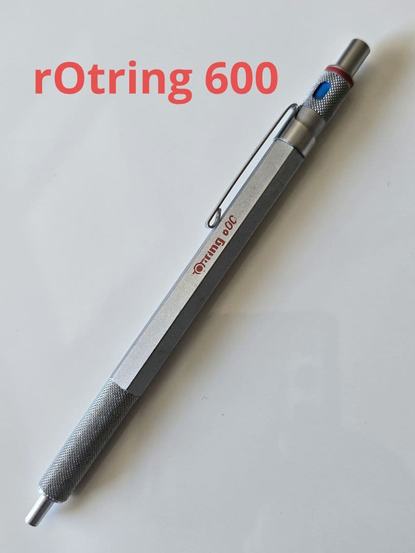 【廃盤・レア】rOtring 600 ボールペン 色表示窓付ノック式