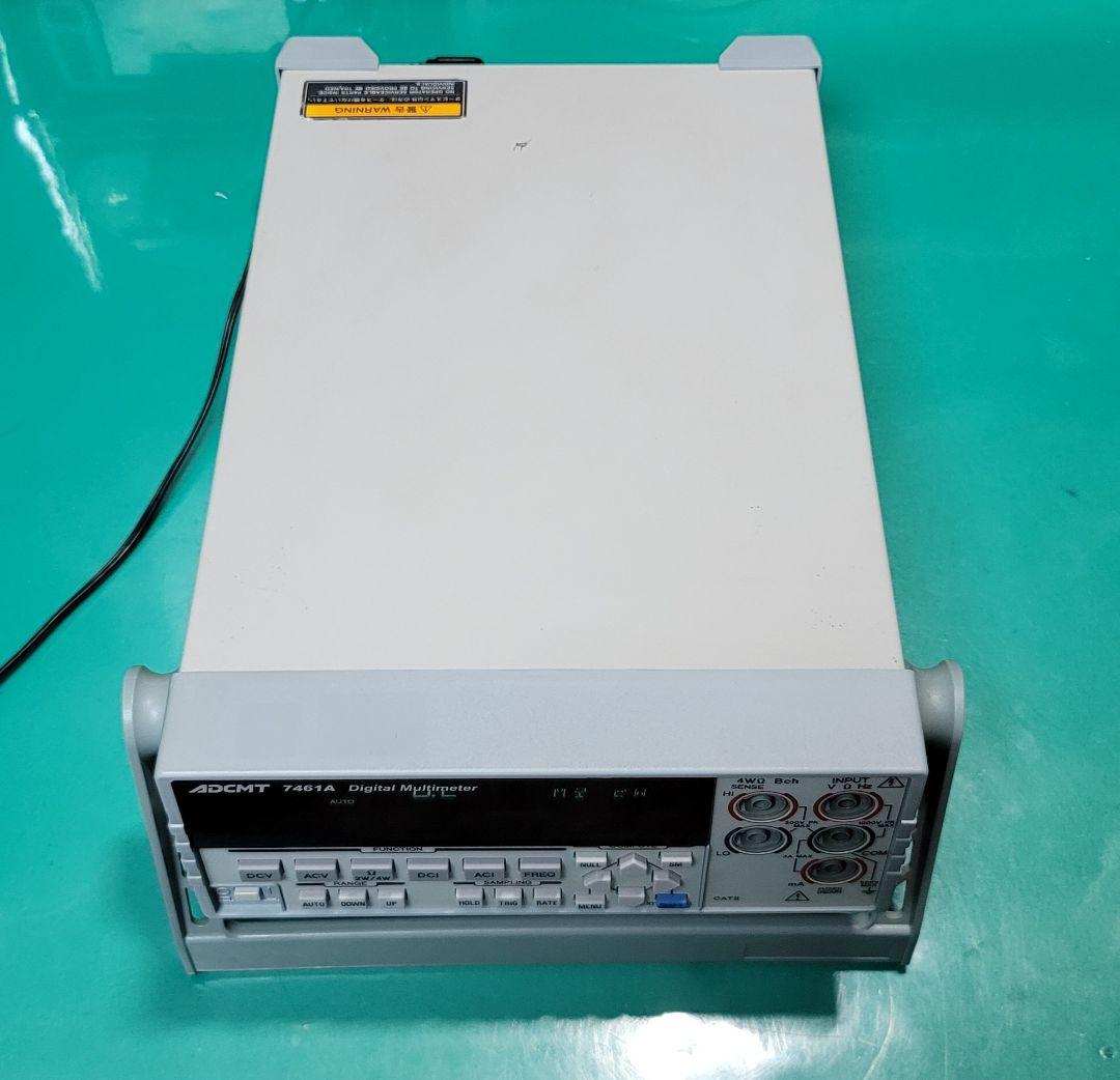 週末値引　ADCMT 7461A 6.5桁 DIGITAL MULTIMETER