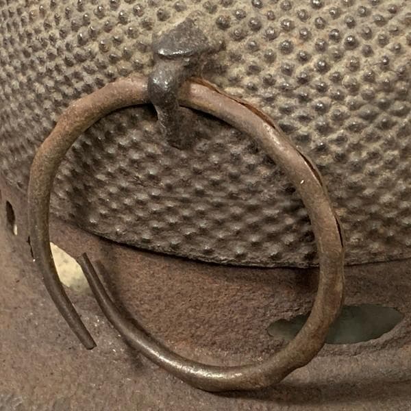 鉄製風炉釜竹絵乾山写水指黒塗棗桑小卓組立式茶道具揃え合せ箱付き[B34159]