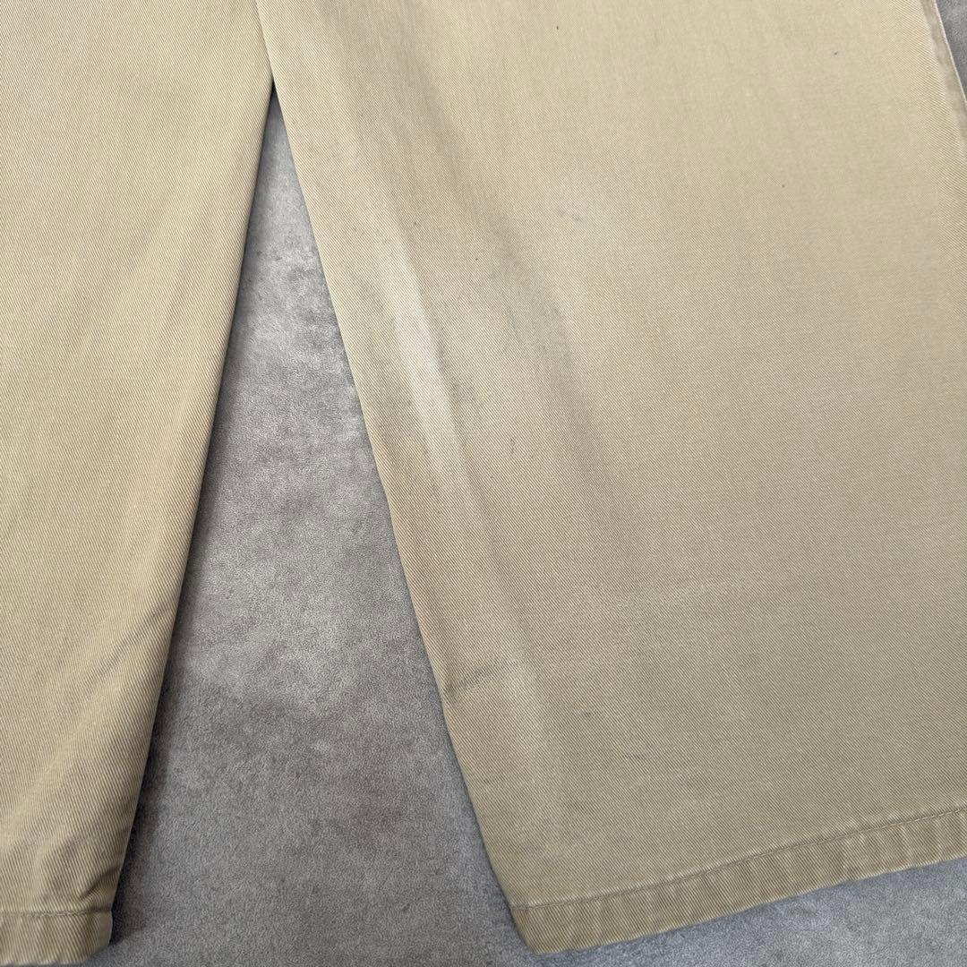 90s USA製 初期タグ ポロラルフローレン ポロチノ チノパン 34×30