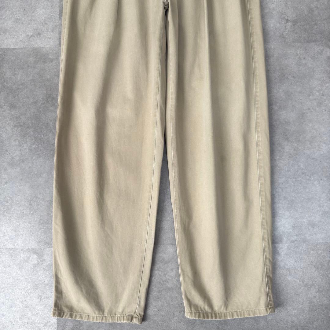90s USA製 初期タグ ポロラルフローレン ポロチノ チノパン 34×30