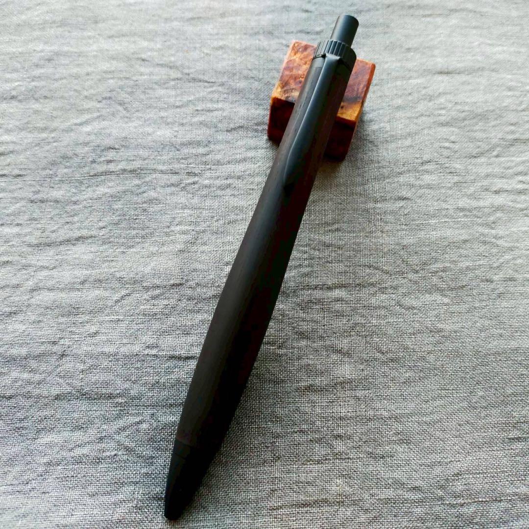 青黒檀　ハンドメイド　木軸ボールペン　G2　天然木　ブラック