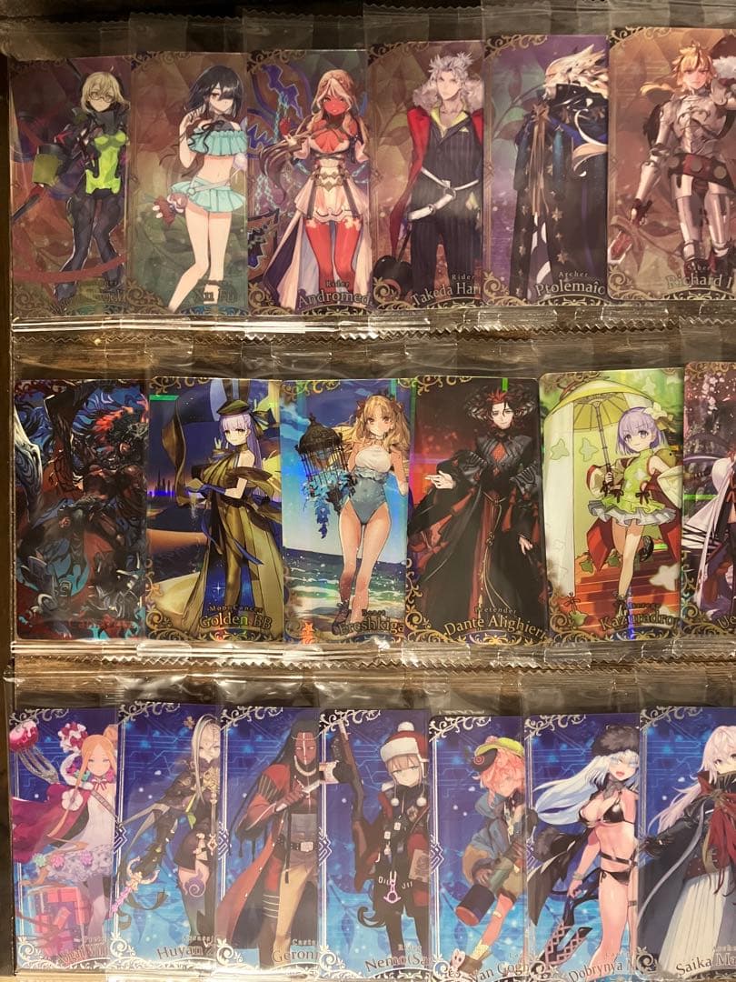 fgo ウエハース　セミコンプ　33種　シークレット　sr　カマソッソssr