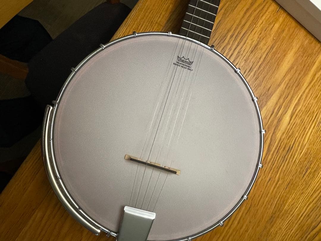 Blanton 五弦バンジョー オープンバック　お値打ち！キャリングバッグ付