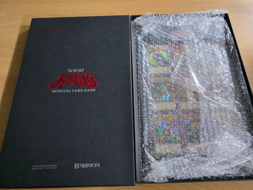 遊戯王 公式 当選品 アンカットシート韓国限定30枚配布