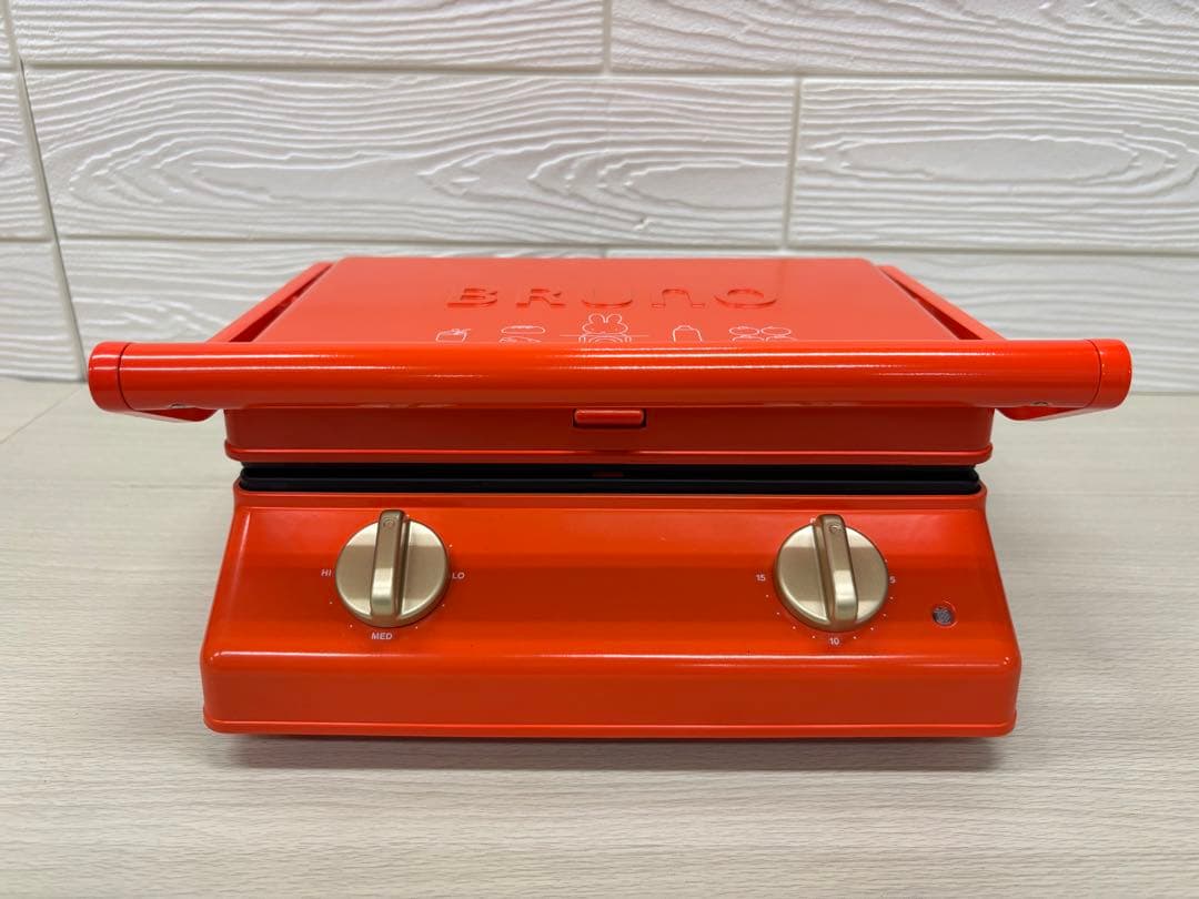 限定コラボ BRUNO ミッフィー グリルサンドメーカー ダブル