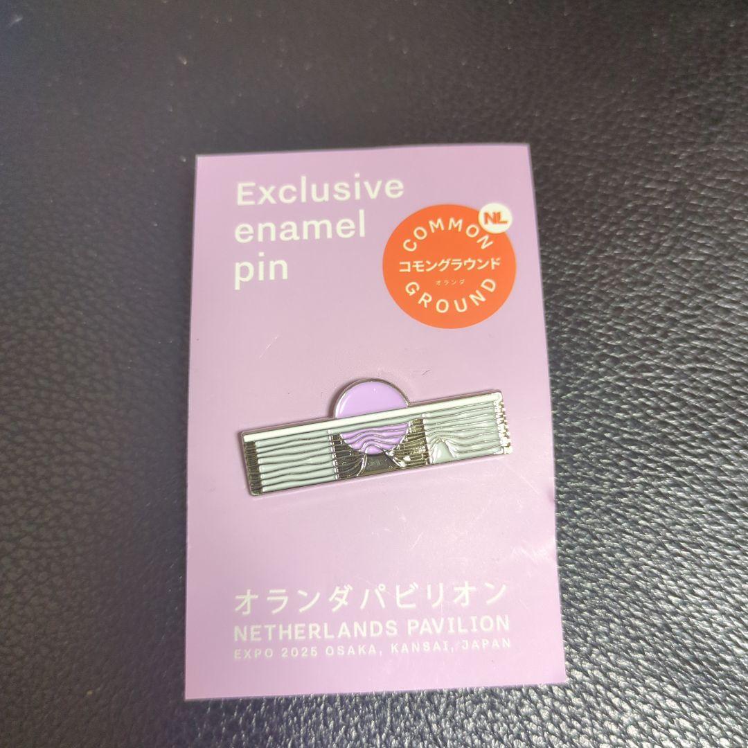 大阪万博　オランダパビリオン　ピンバッジ　Expo 2025 限定