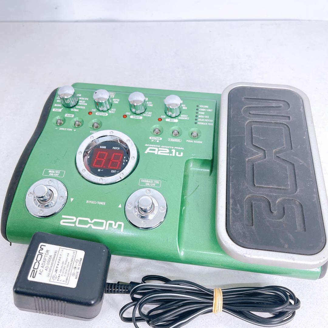 ZOOM アコースティックエフェクツペダル A2.1u