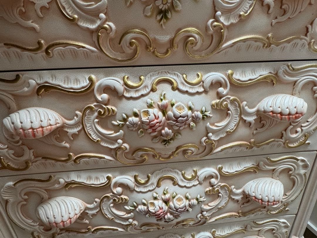 ロココ調　4段　チェスト　ななちゃんページ