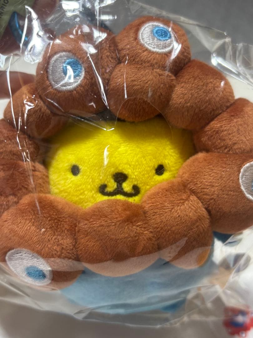 ミャクミャクなりきりぬいぐるみポムポムプリン カラビナ付きぬいぐるみキーホルダー