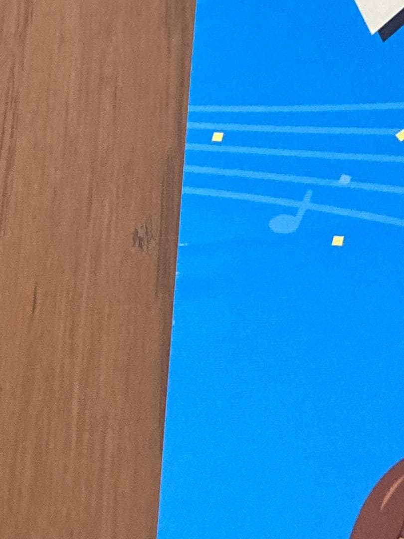 けいおん! Blu-ray 発売告知ポスター 購入特典 クリアポスター 秋山澪