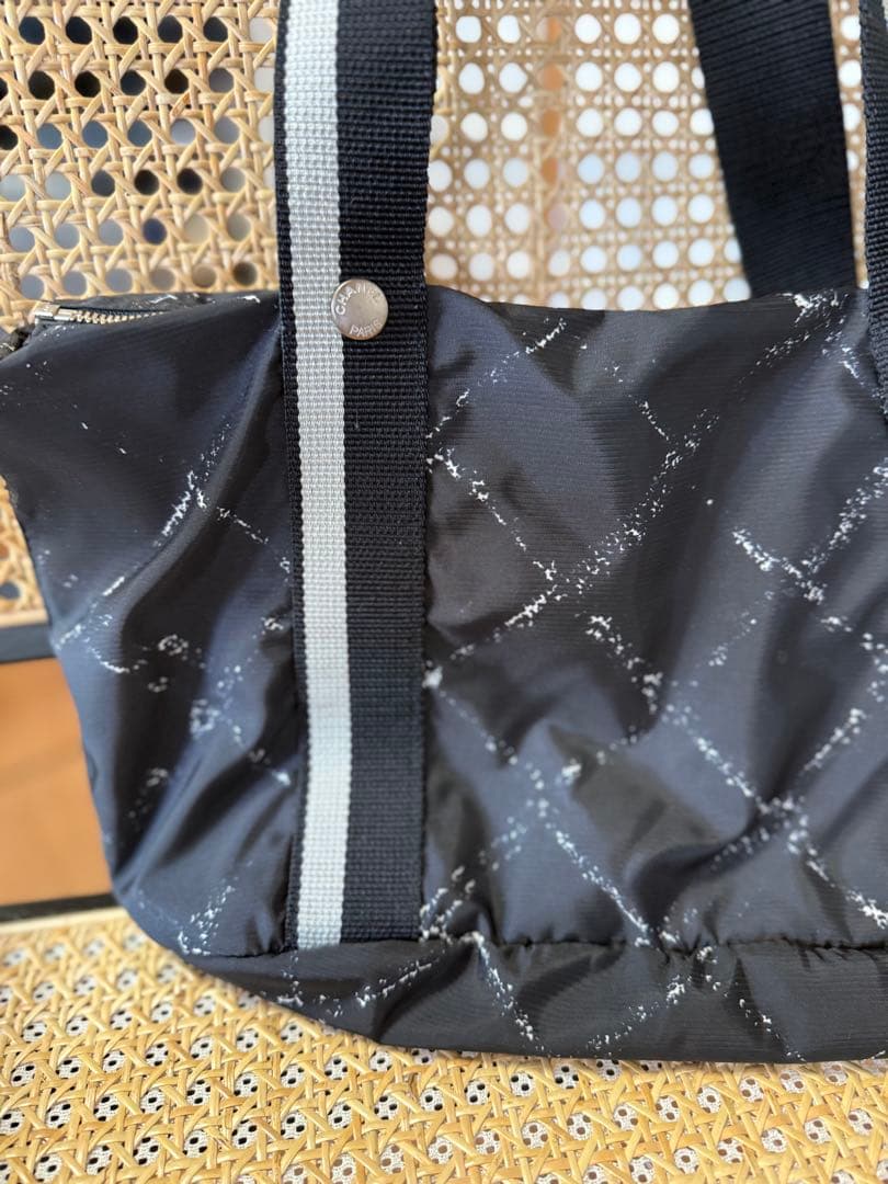 SALE❣️CHANEL シャネル　犬　ドッグキャリーバッグ　旧トラベルライン