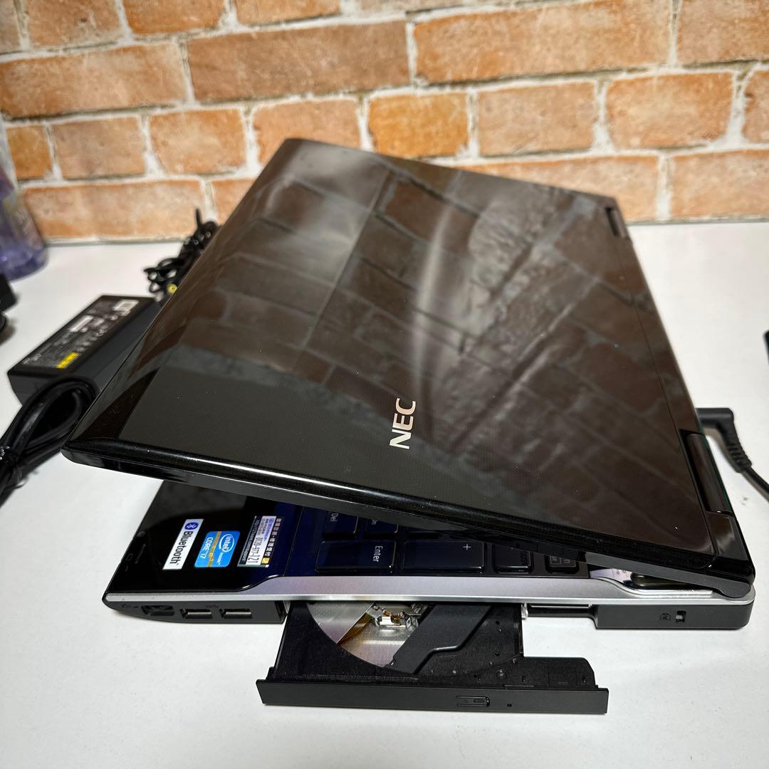 NECノート PC Core i7 SSD 256GB Win11 オフィス付
