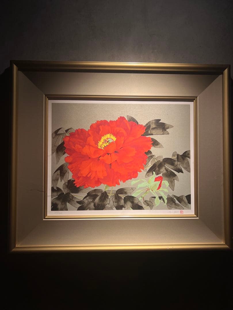 中島千波【華】200限定　lithograph