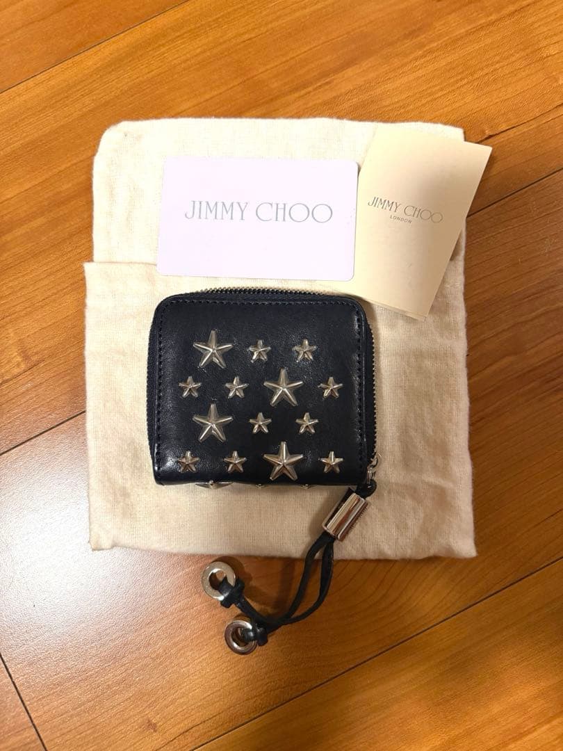 【美品】JIMMY CHOO ジミーチュウ ケース ミニ財布