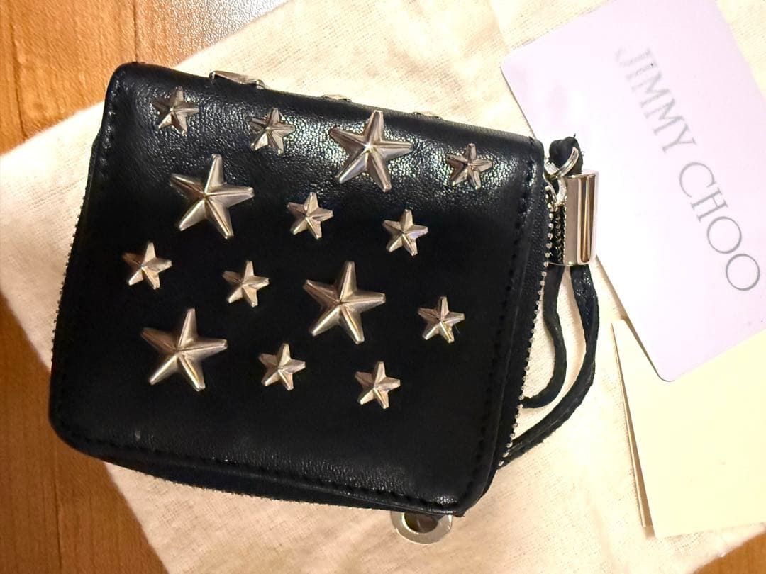 【美品】JIMMY CHOO ジミーチュウ ケース ミニ財布