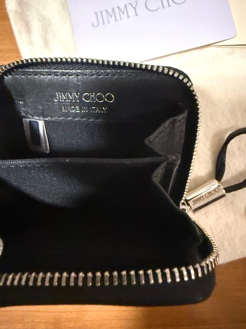 【美品】JIMMY CHOO ジミーチュウ ケース ミニ財布
