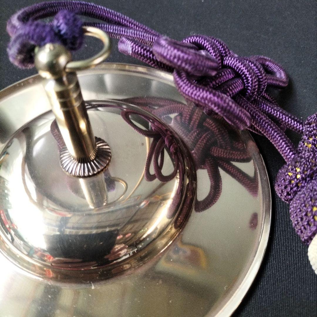 ◎美品　チャッパ 約5寸（直14.2cm) 舞台芸能　房付き　中古品