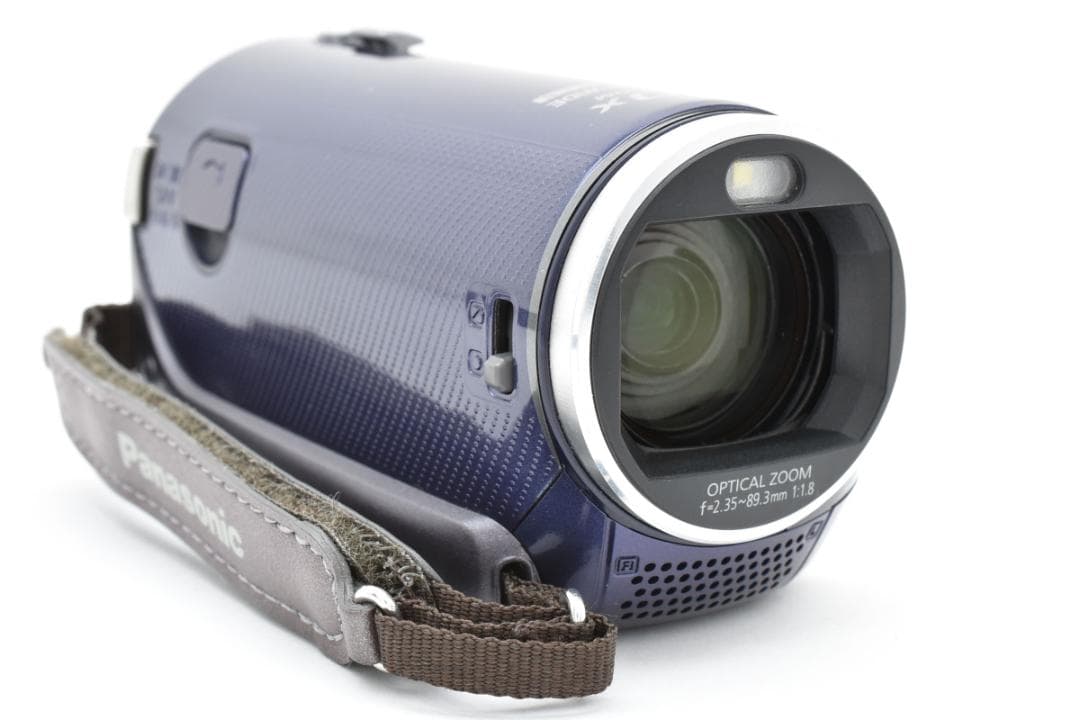 【極美品】Panasonic ビデオカメラ HC-V300M ブルー　ほぼ新品☆