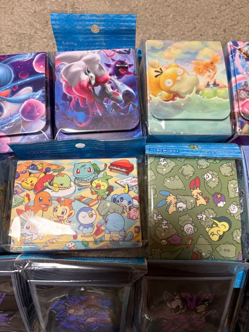 【新品未使用】ポケモンカードゲーム デッキケース デッキシールド まとめ売り