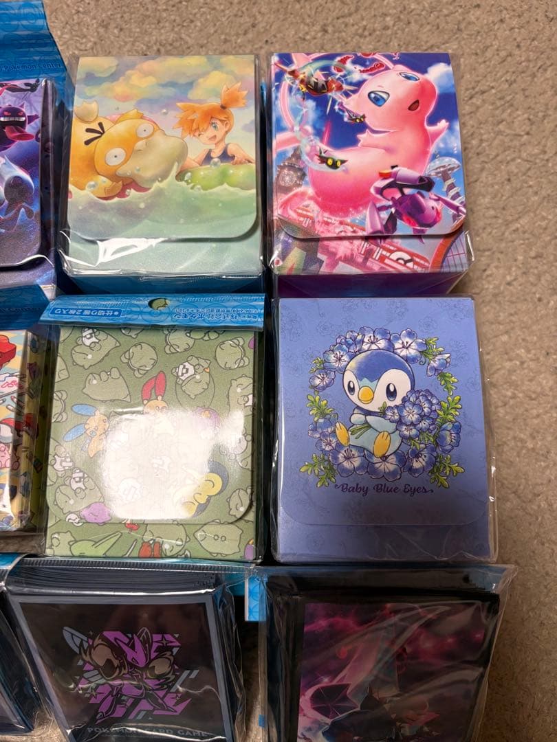 【新品未使用】ポケモンカードゲーム デッキケース デッキシールド まとめ売り
