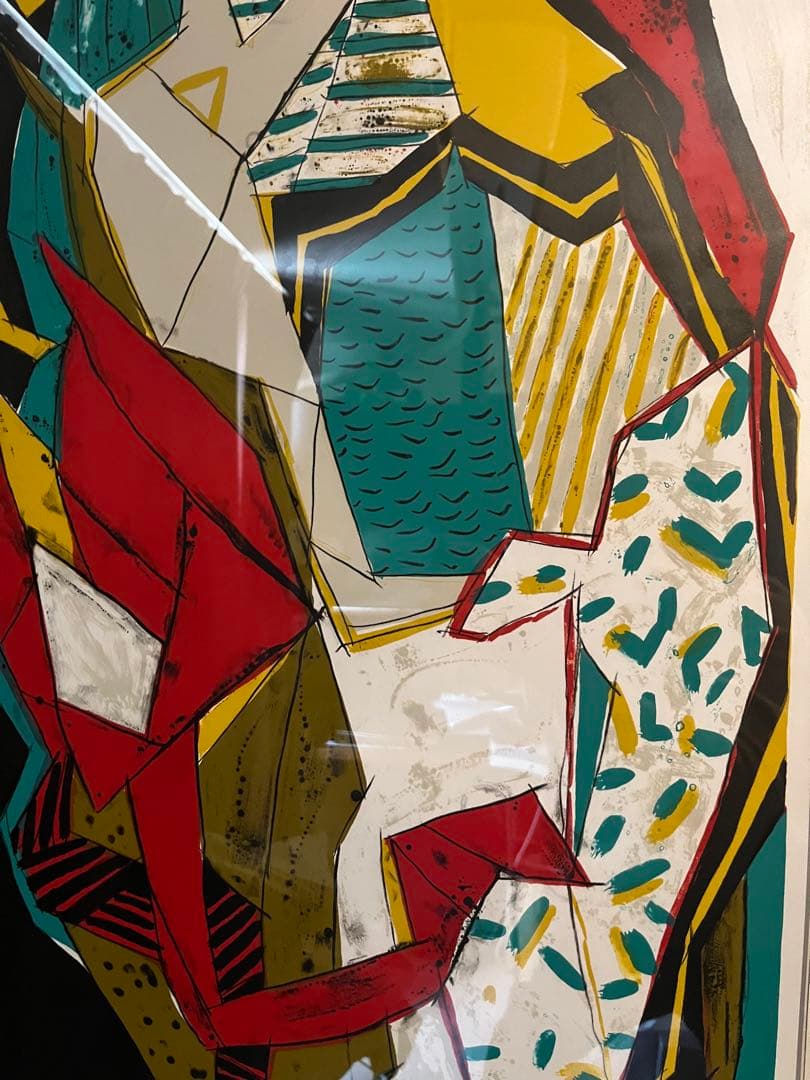 池田満寿夫 リトグラフ　ルナパーク　額装