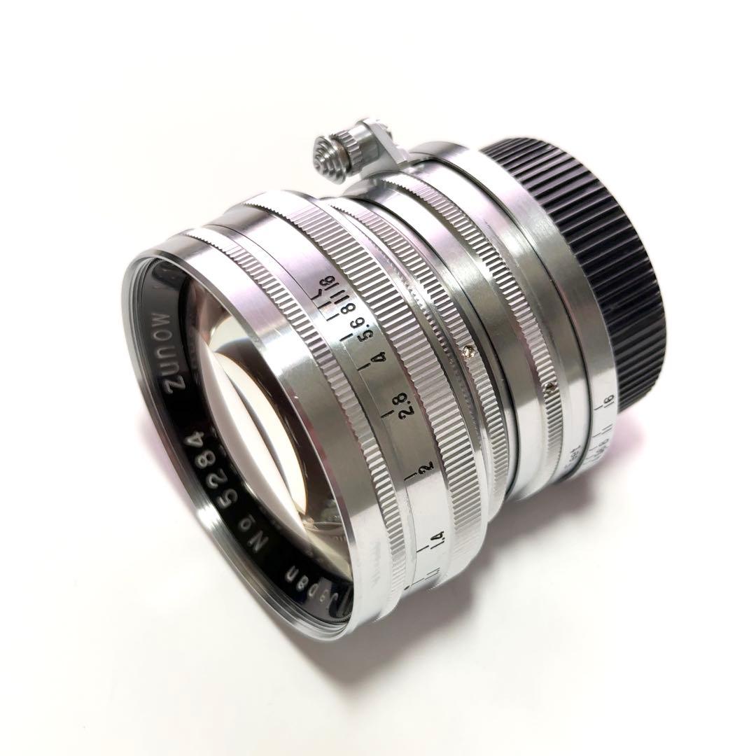 【関東カメラ・山崎光学 整備品】ズノー50mm/F1.1（ライカLマウント）