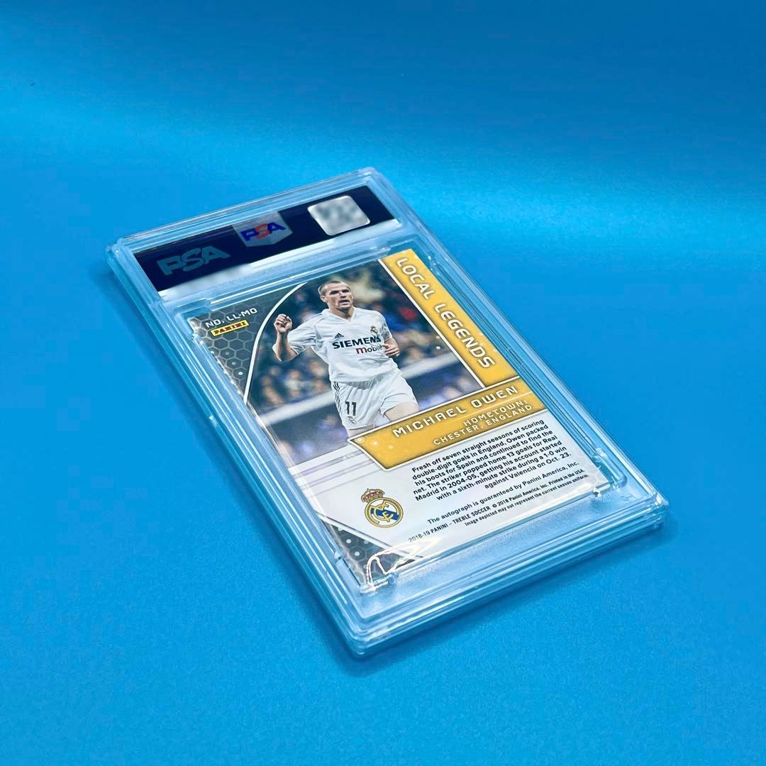 世界3枚限定！PANINI MICHAEL OWEN PSA AUTO10
