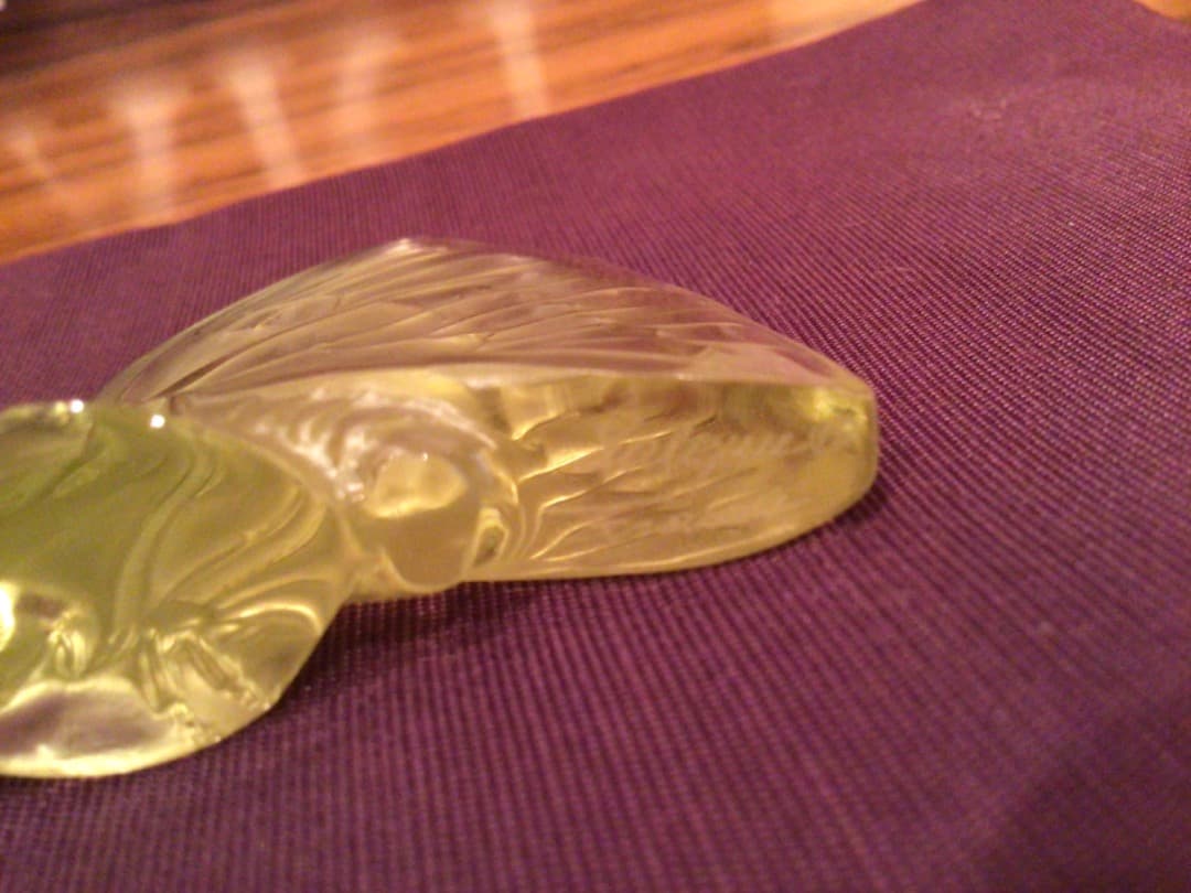 ルネ・ラリック　「カシェ」PAPILLON. 1919年のモデル　超美品