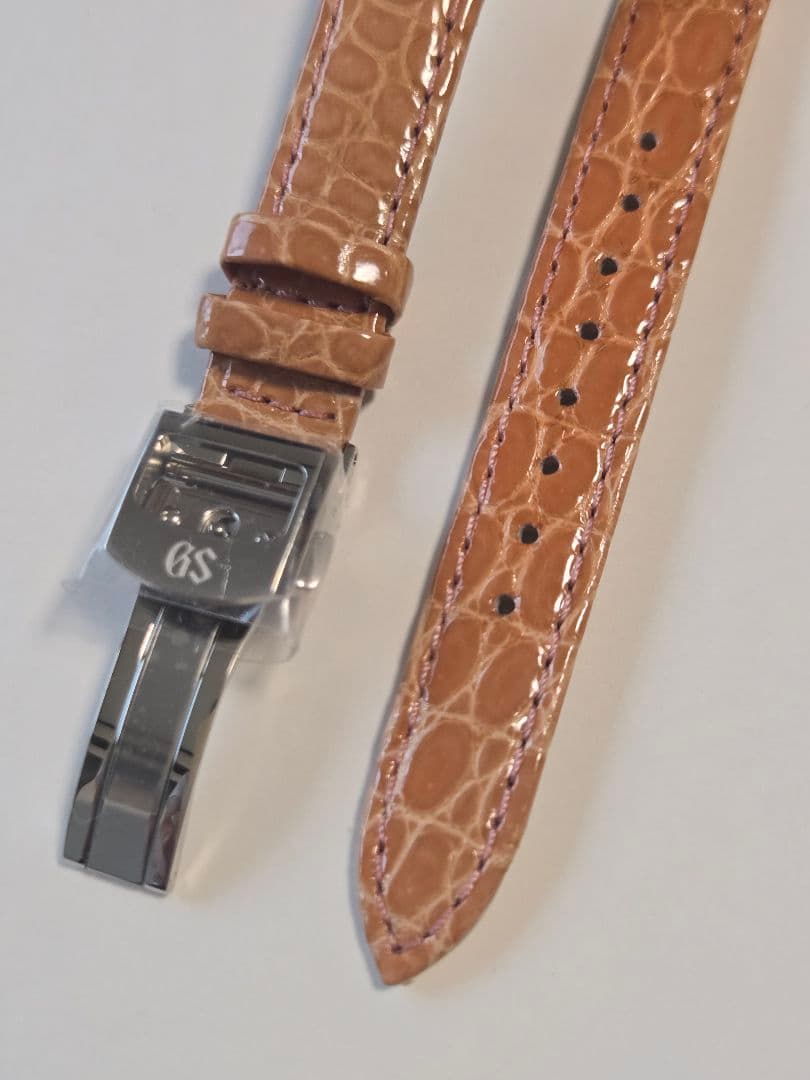限定非売品【グランドセイコー】レディース用 革バンド(クロコダイル)とDバックル