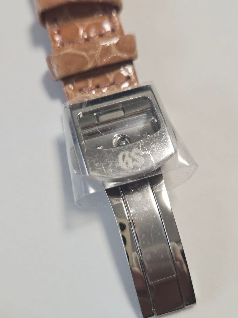 限定非売品【グランドセイコー】レディース用 革バンド(クロコダイル)とDバックル