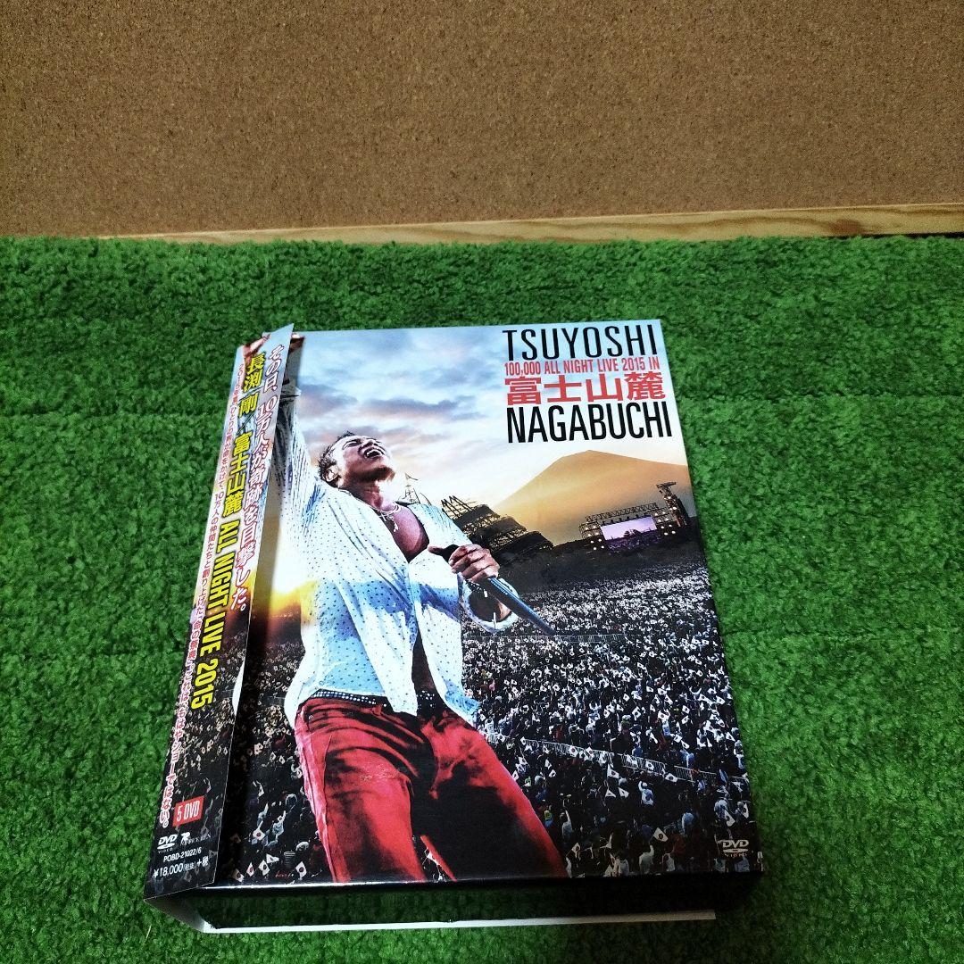 長渕 剛/富士山麓 ALL NIGHT LIVE 2015〈5枚組〉DVD