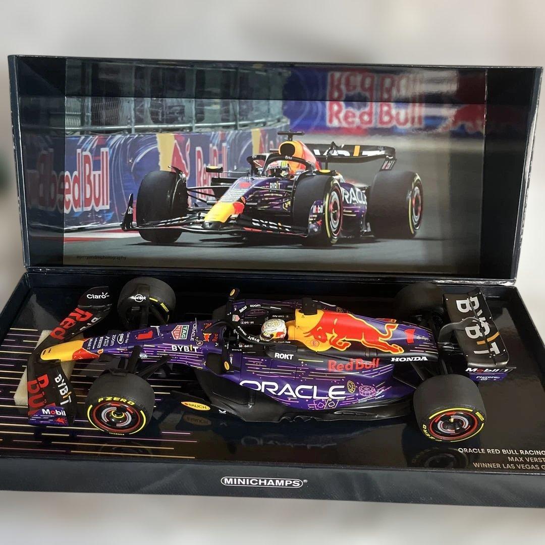 ミニチャンプス1/18レッドブルF1マックスフェルスタッペンラスベガスGP