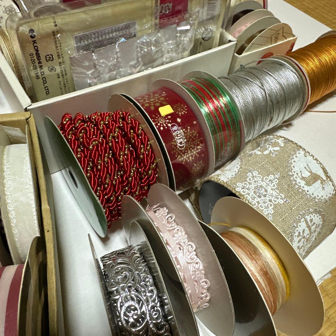 リボン 98本まとめて 工芸 クラフト プレゼント用 ラッピング